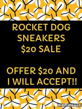 Rocket Dog Red and Blue Women Sneakers